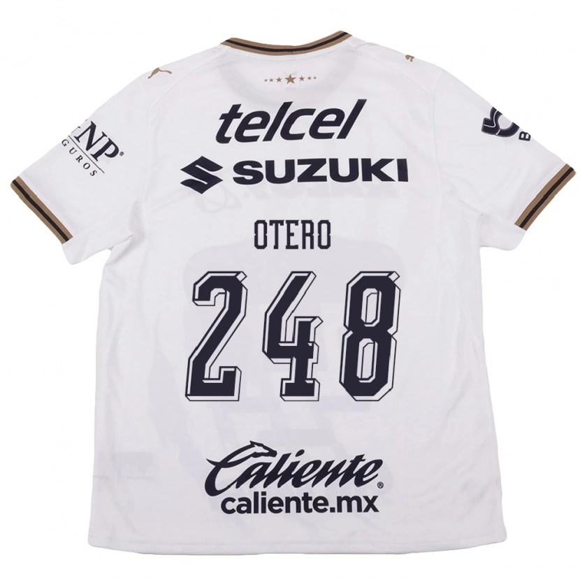 Danxen Women Jonathan Otero #248 White Black Brown Away Jersey 2026/27 T-Shirt