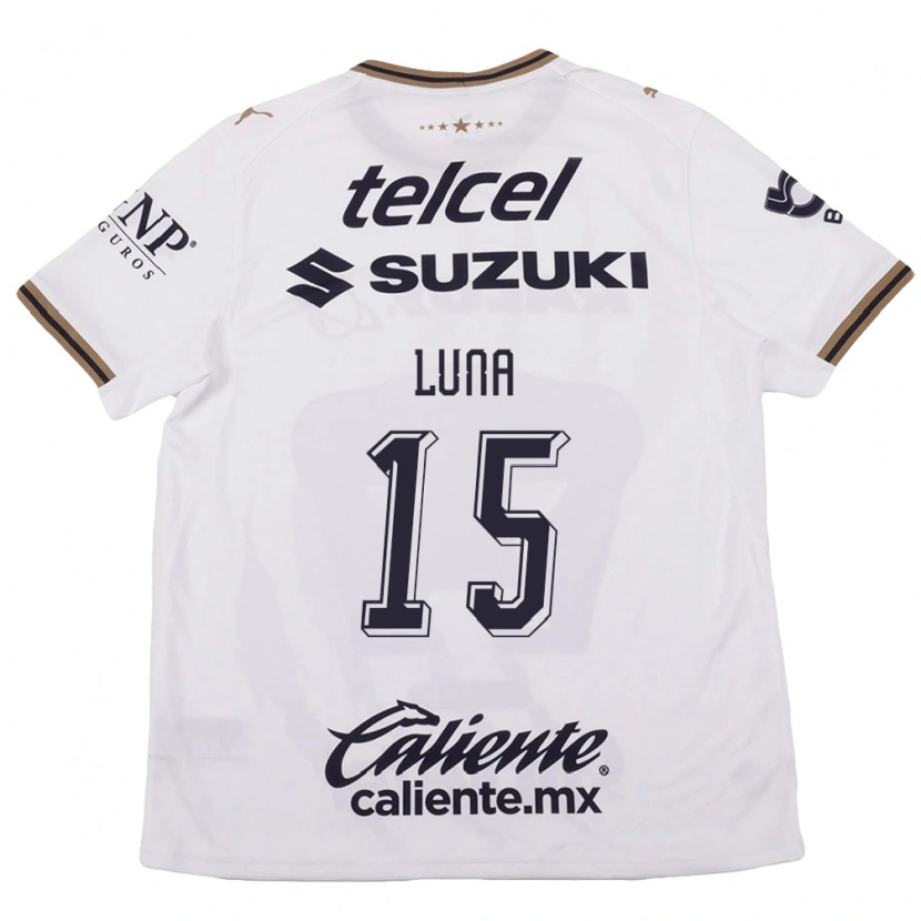 Danxen Women Israel Luna #15 White Black Brown Away Jersey 2026/27 T-Shirt