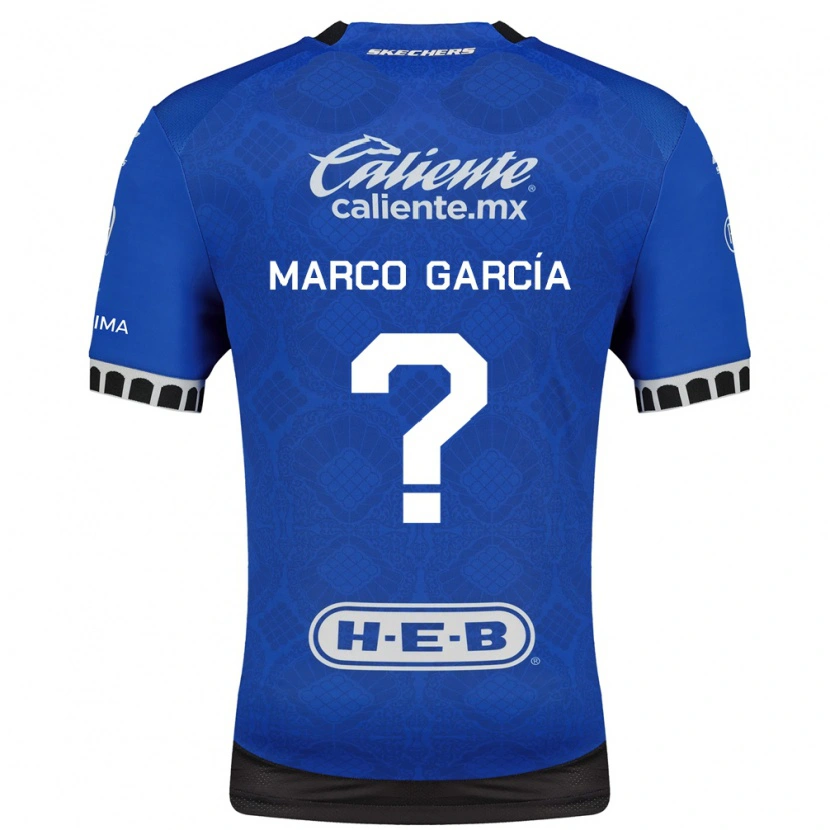 Danxen Women Marco Garcia #0 Royal Blue White Black Away Jersey 2026/27 T-Shirt