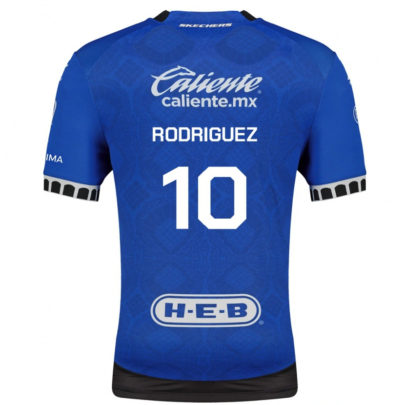 Danxen Women Lucas Rodriguez #10 Royal Blue White Black Away Jersey 2026/27 T-Shirt