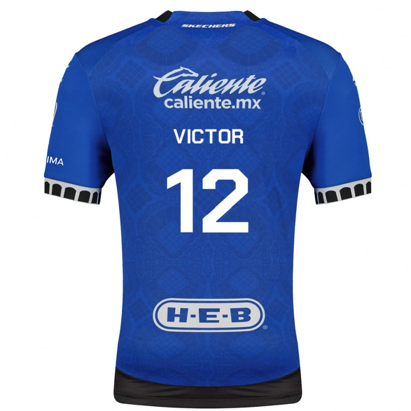 Danxen Women Paulo Victor #12 Royal Blue White Black Away Jersey 2026/27 T-Shirt