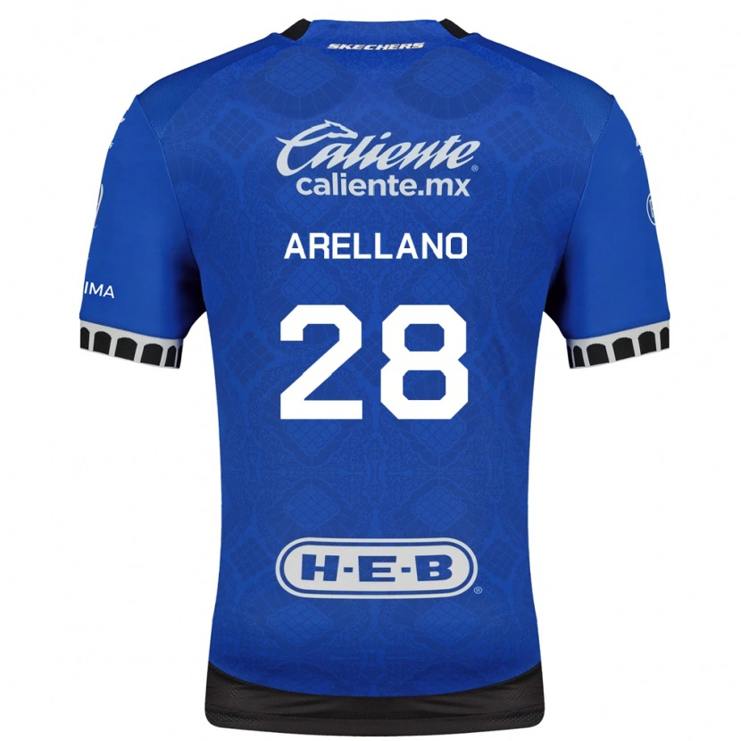 Danxen Women Jesús Arellano #28 Royal Blue White Black Away Jersey 2026/27 T-Shirt