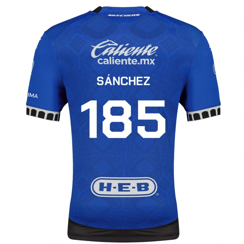 Danxen Women Saúl Sánchez #185 Royal Blue White Black Away Jersey 2026/27 T-Shirt