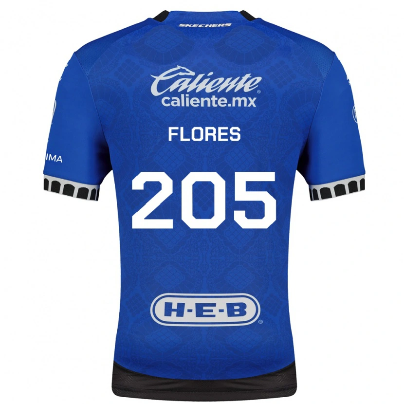 Danxen Women Rolando Flores #205 Royal Blue White Black Away Jersey 2026/27 T-Shirt