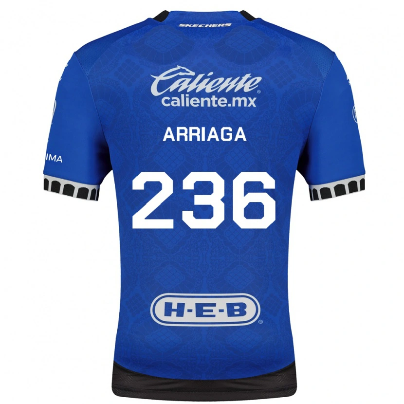 Danxen Women Cristopher Arriaga #236 Royal Blue White Black Away Jersey 2026/27 T-Shirt