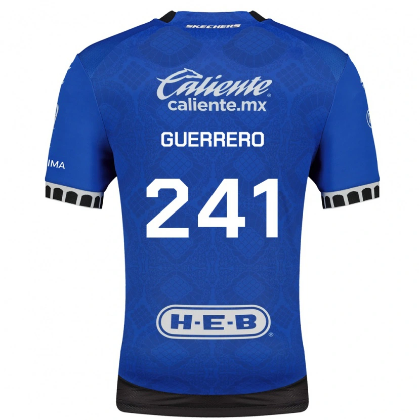 Danxen Women Emiliano Guerrero #241 Royal Blue White Black Away Jersey 2026/27 T-Shirt
