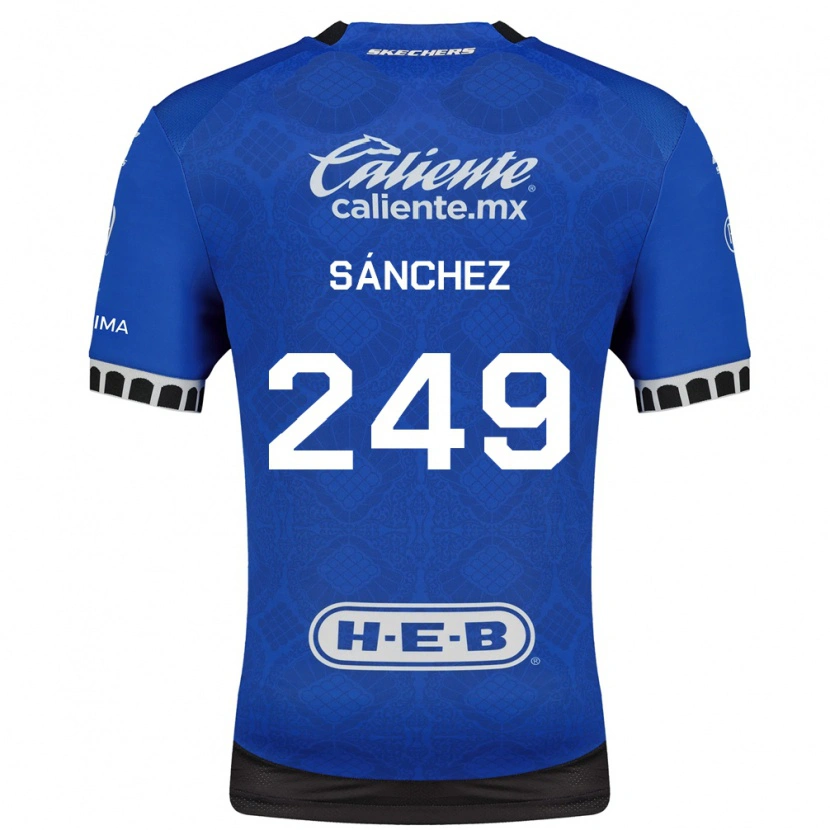 Danxen Women Sergio Sánchez #249 Royal Blue White Black Away Jersey 2026/27 T-Shirt
