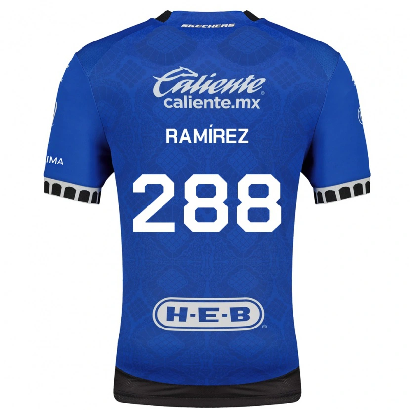 Danxen Women Santiago Ramírez #288 Royal Blue White Black Away Jersey 2026/27 T-Shirt