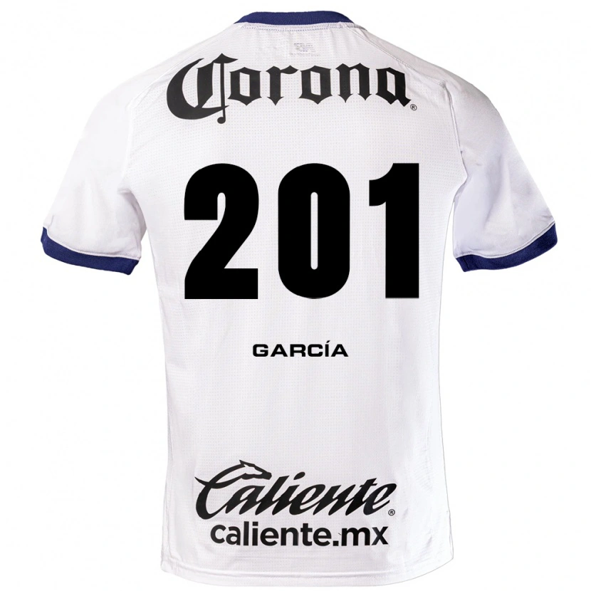 Danxen Women Eros García #201 White Blue Black Away Jersey 2026/27 T-Shirt