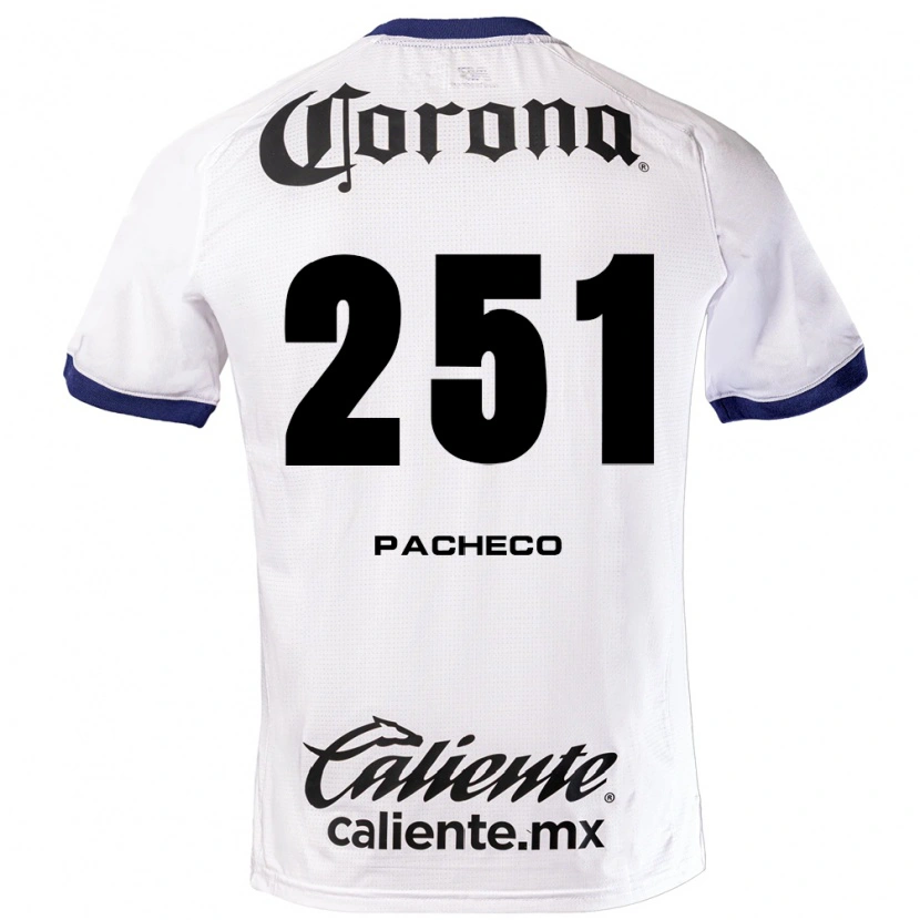Danxen Women Yael Pacheco #251 White Blue Black Away Jersey 2026/27 T-Shirt