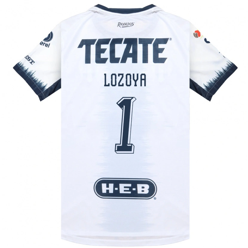 Danxen Women Claudia Lozoya #1 White Ink Blue Red Away Jersey 2026/27 T-Shirt
