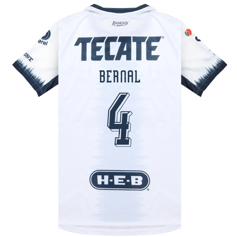 Danxen Women Rebeca Bernal #4 White Ink Blue Red Away Jersey 2026/27 T-Shirt
