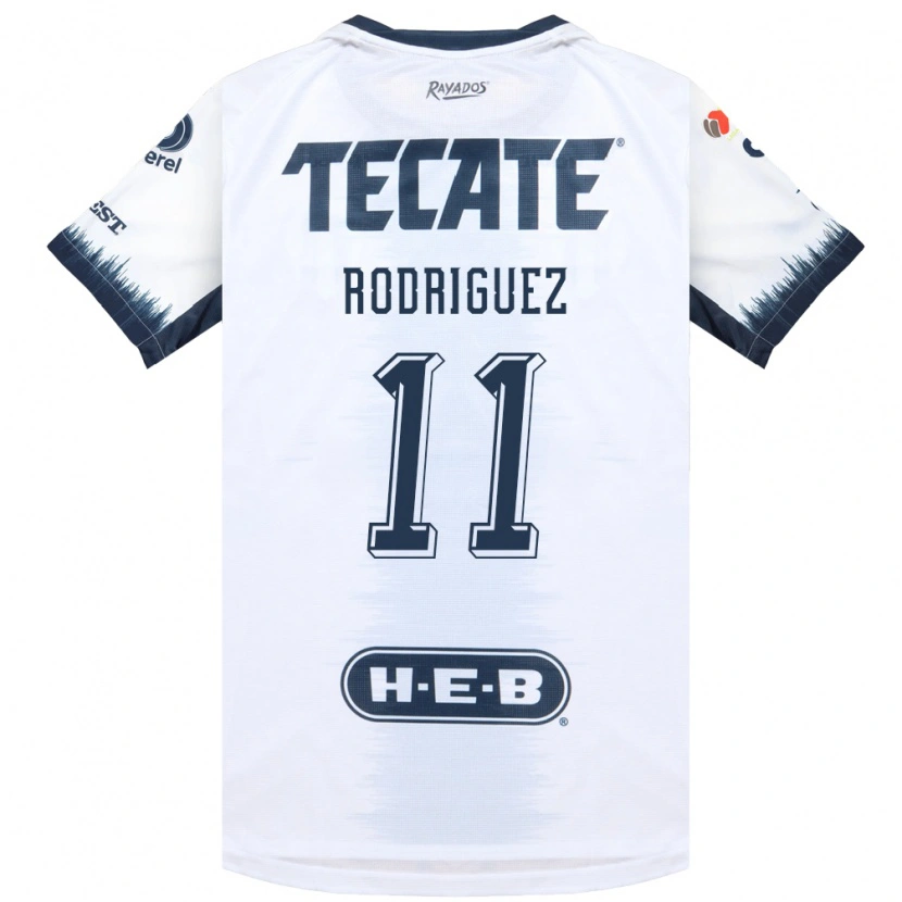 Danxen Women Lizette Rodriguez #11 White Ink Blue Red Away Jersey 2026/27 T-Shirt