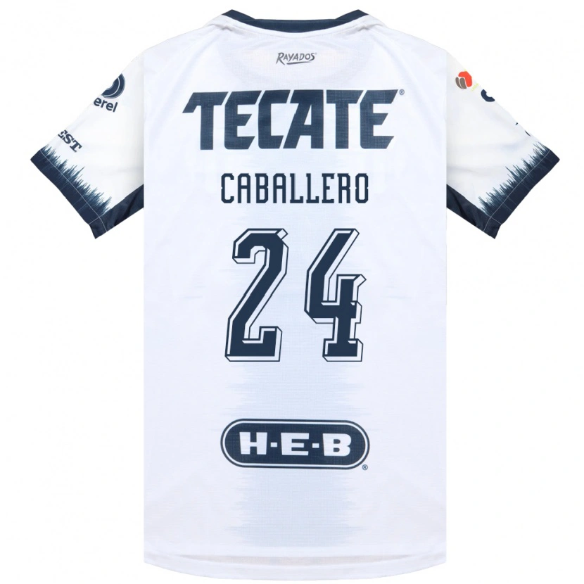 Danxen Women Mariana Caballero #24 White Ink Blue Red Away Jersey 2026/27 T-Shirt