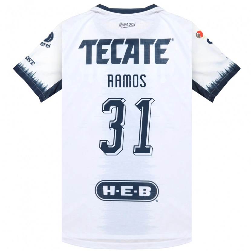 Danxen Women César Ramos #31 White Ink Blue Red Away Jersey 2026/27 T-Shirt