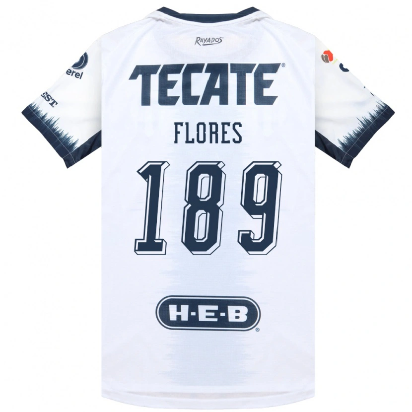 Danxen Women Yael Flores #189 White Ink Blue Red Away Jersey 2026/27 T-Shirt