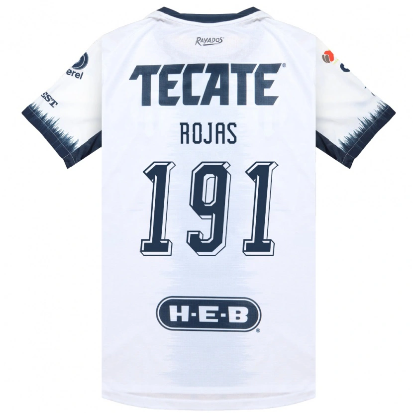 Danxen Women Luis Rojas #191 White Ink Blue Red Away Jersey 2026/27 T-Shirt