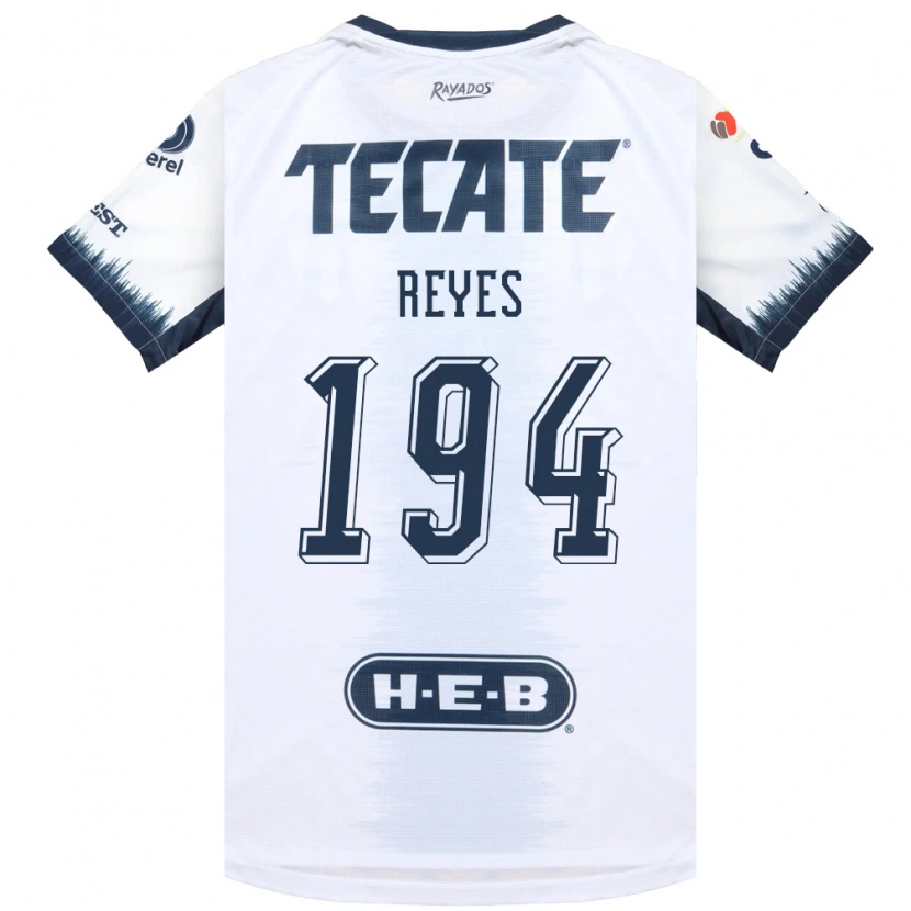 Danxen Women Cristian Reyes #194 White Ink Blue Red Away Jersey 2026/27 T-Shirt