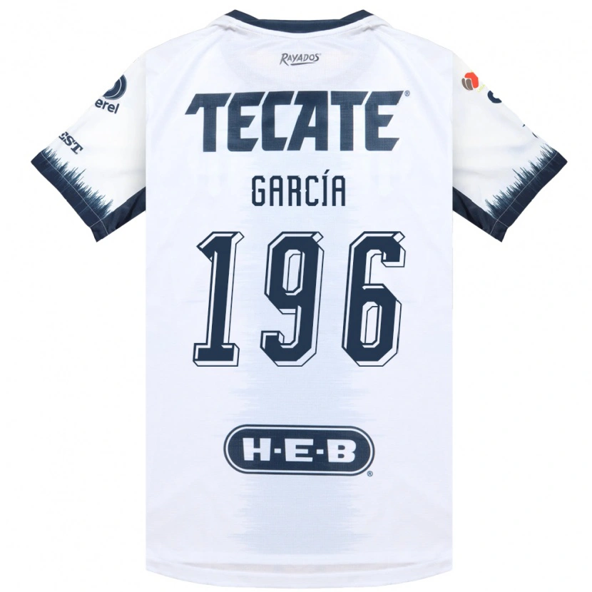 Danxen Women Diego García #196 White Ink Blue Red Away Jersey 2026/27 T-Shirt