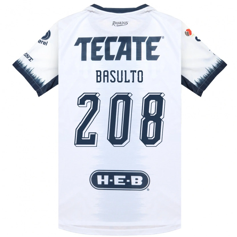 Danxen Women Luis Basulto #208 White Ink Blue Red Away Jersey 2026/27 T-Shirt