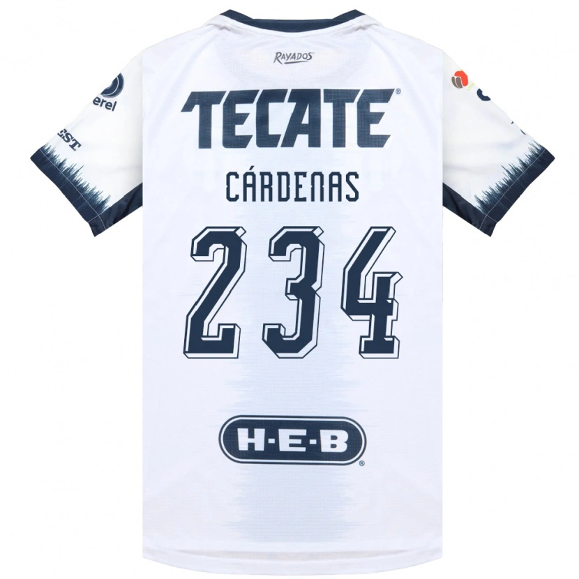 Danxen Women Mahonry Cárdenas #234 White Ink Blue Red Away Jersey 2026/27 T-Shirt