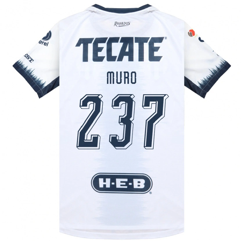 Danxen Women José Muro #237 White Ink Blue Red Away Jersey 2026/27 T-Shirt