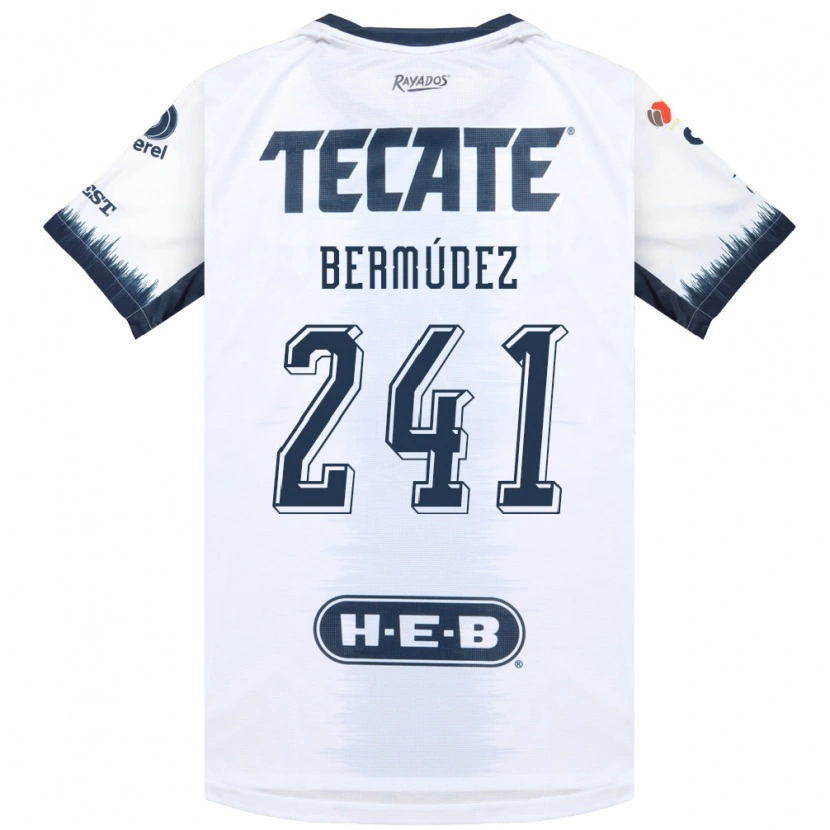 Danxen Women Santiago Bermúdez #241 White Ink Blue Red Away Jersey 2026/27 T-Shirt