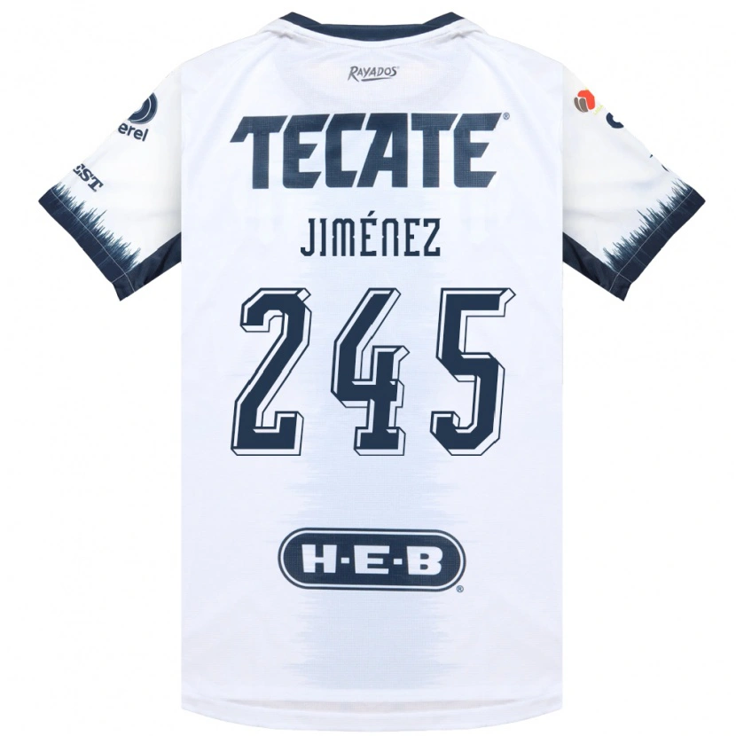 Danxen Women Gabriel Jiménez #245 White Ink Blue Red Away Jersey 2026/27 T-Shirt