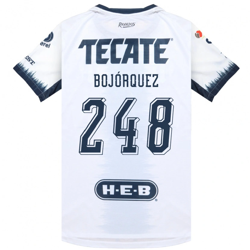 Danxen Women Mauricio Bojórquez #248 White Ink Blue Red Away Jersey 2026/27 T-Shirt