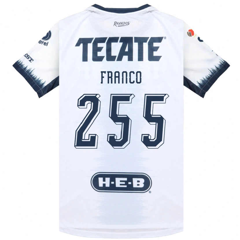 Danxen Women Enrique Franco #255 White Ink Blue Red Away Jersey 2026/27 T-Shirt