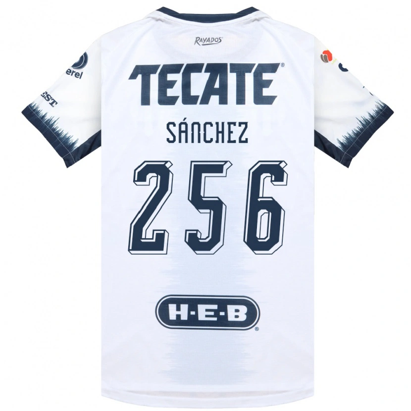 Danxen Women Adán Sánchez #256 White Ink Blue Red Away Jersey 2026/27 T-Shirt