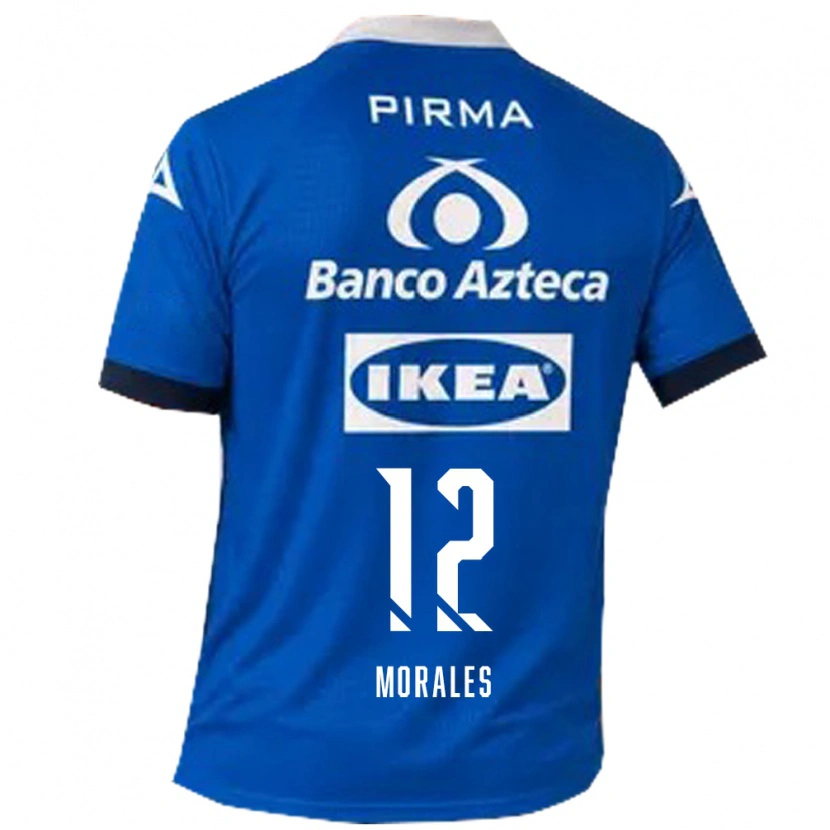 Danxen Women Karla Morales #12 Blue White Away Jersey 2026/27 T-Shirt