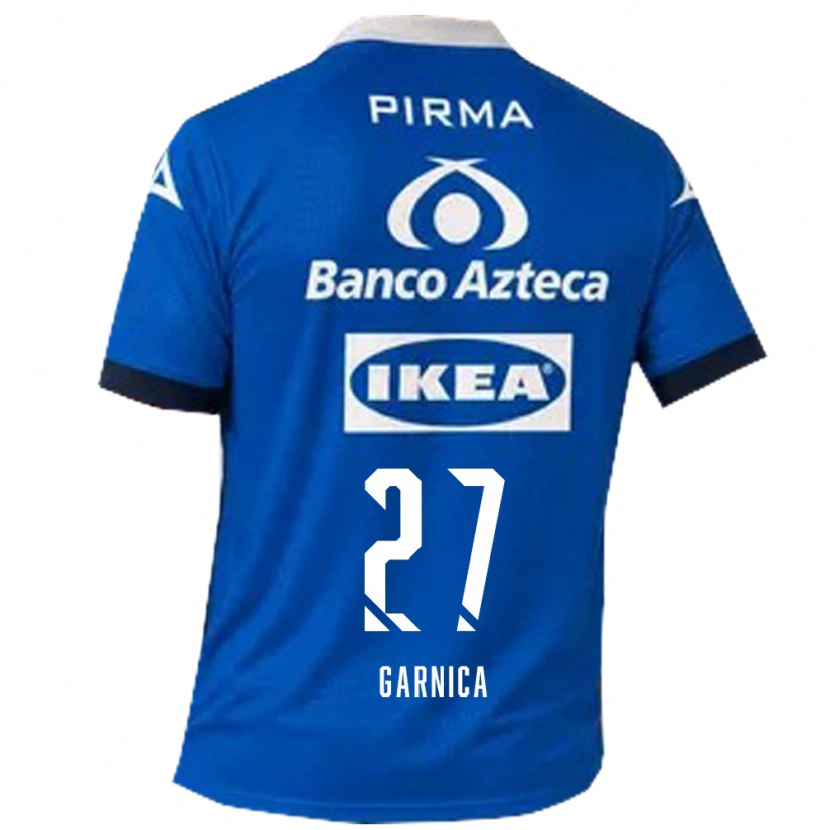 Danxen Women Brayan Garnica #27 Blue White Away Jersey 2026/27 T-Shirt