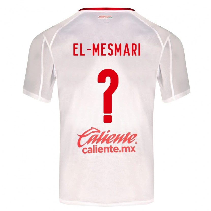 Danxen Women Bruce El-Mesmari #0 White Green Red Away Jersey 2026/27 T-Shirt