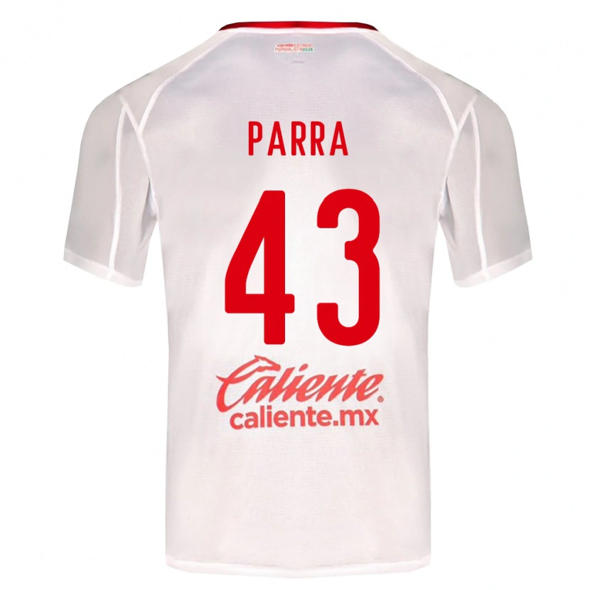 Danxen Women Rodrigo Parra #43 White Green Red Away Jersey 2026/27 T-Shirt