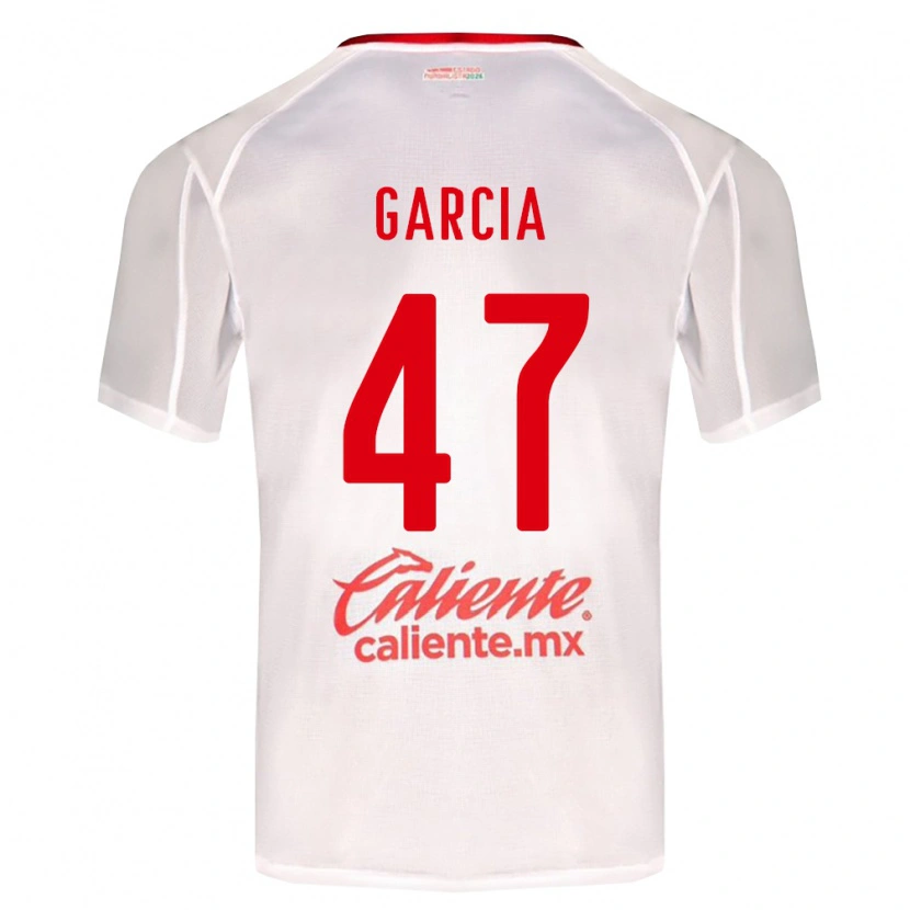Danxen Women Gael García #47 White Green Red Away Jersey 2026/27 T-Shirt