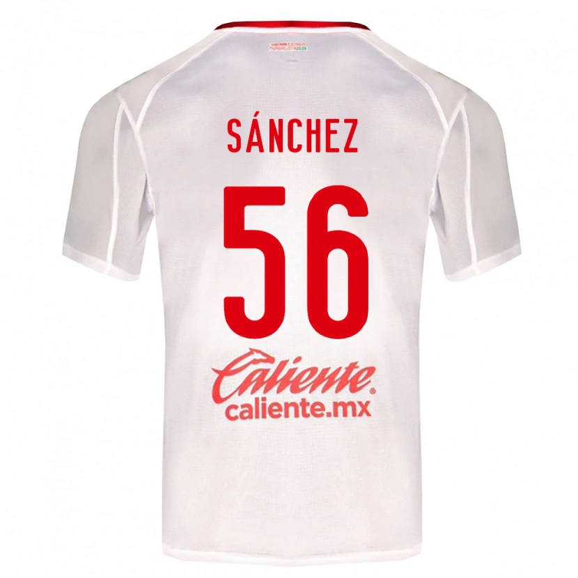 Danxen Women Benjamín Sánchez #56 White Green Red Away Jersey 2026/27 T-Shirt