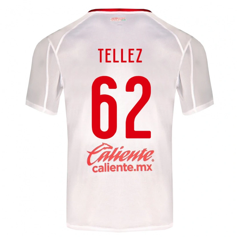 Danxen Women Brandon Téllez #62 White Green Red Away Jersey 2026/27 T-Shirt