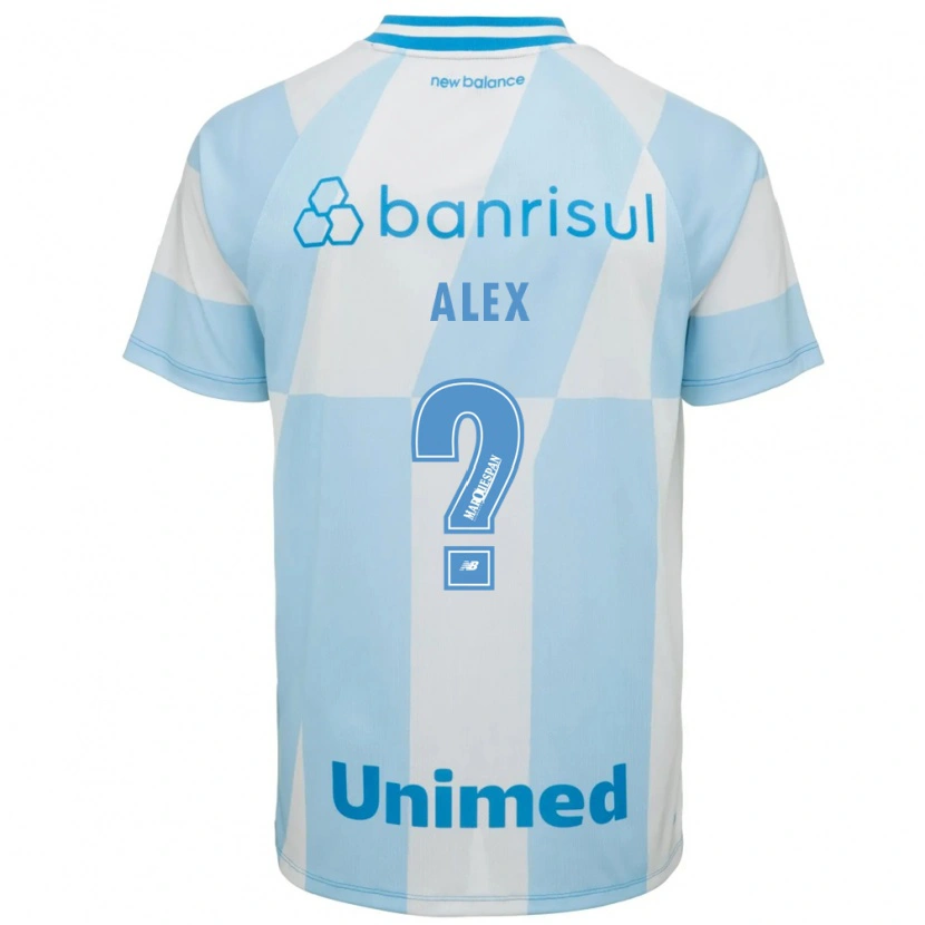 Danxen Women Alexsandro Domingos Santos Filho #0 Light Blue White Away Jersey 2026/27 T-Shirt