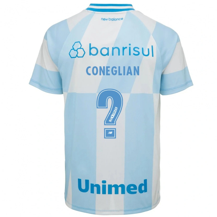 Danxen Women Arthur Coneglian #0 Light Blue White Away Jersey 2026/27 T-Shirt