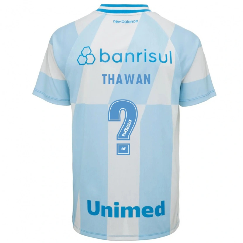 Danxen Women Athos Thawan #0 Light Blue White Away Jersey 2026/27 T-Shirt