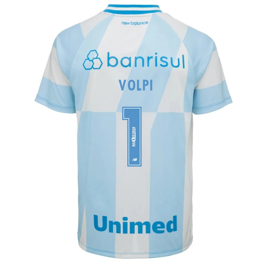 Danxen Women Tiago Volpi #1 Light Blue White Away Jersey 2026/27 T-Shirt