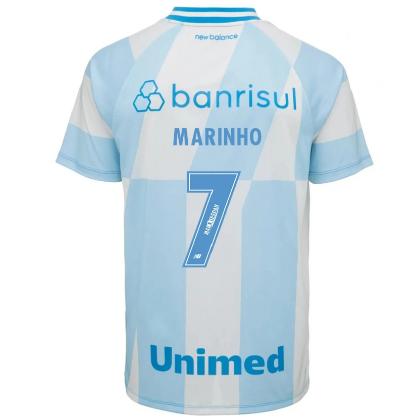 Danxen Women Ananda Cristina Marinho #7 Light Blue White Away Jersey 2026/27 T-Shirt
