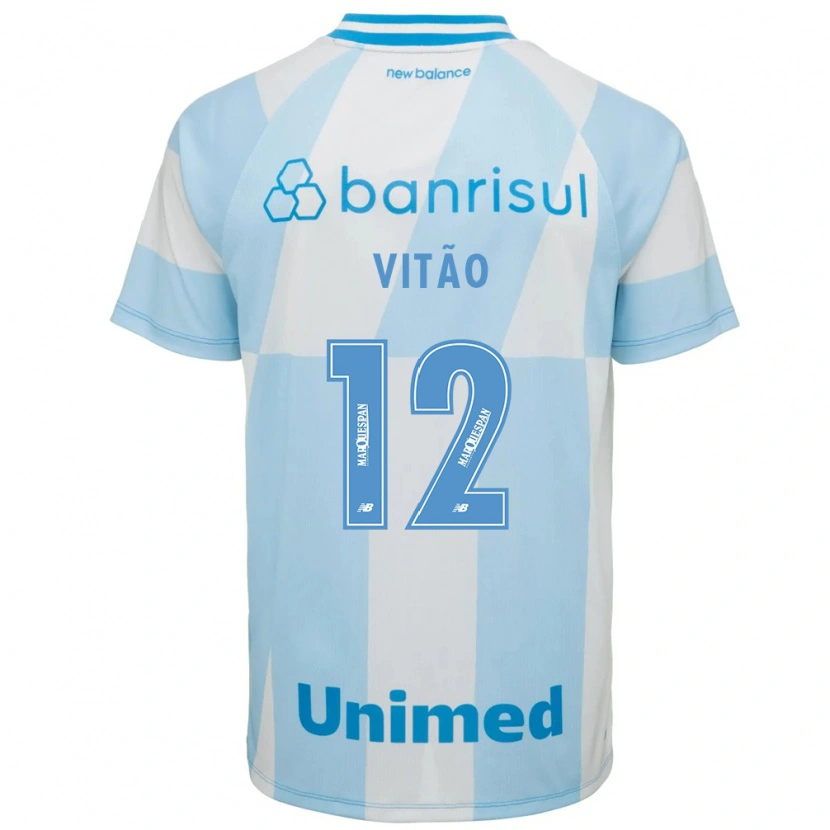 Danxen Women Vítor Wächter De Godoy #12 Light Blue White Away Jersey 2026/27 T-Shirt