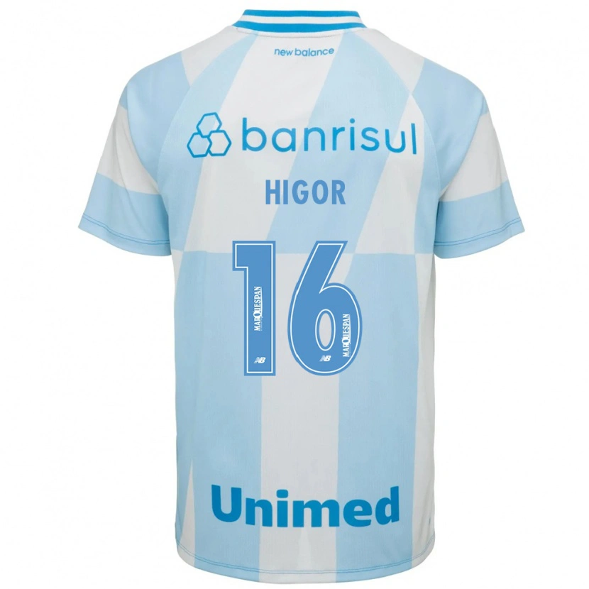 Danxen Women Higor Sousa E Silva #16 Light Blue White Away Jersey 2026/27 T-Shirt