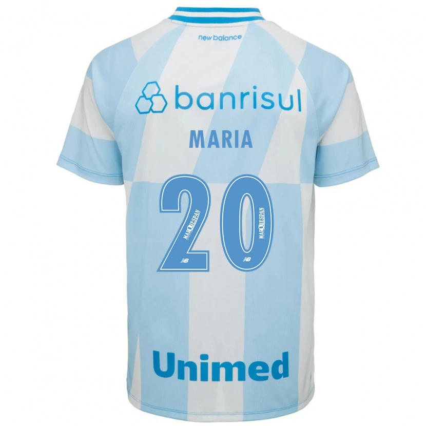 Danxen Women Maria De Lourdes Ribeiro Silva #20 Light Blue White Away Jersey 2026/27 T-Shirt