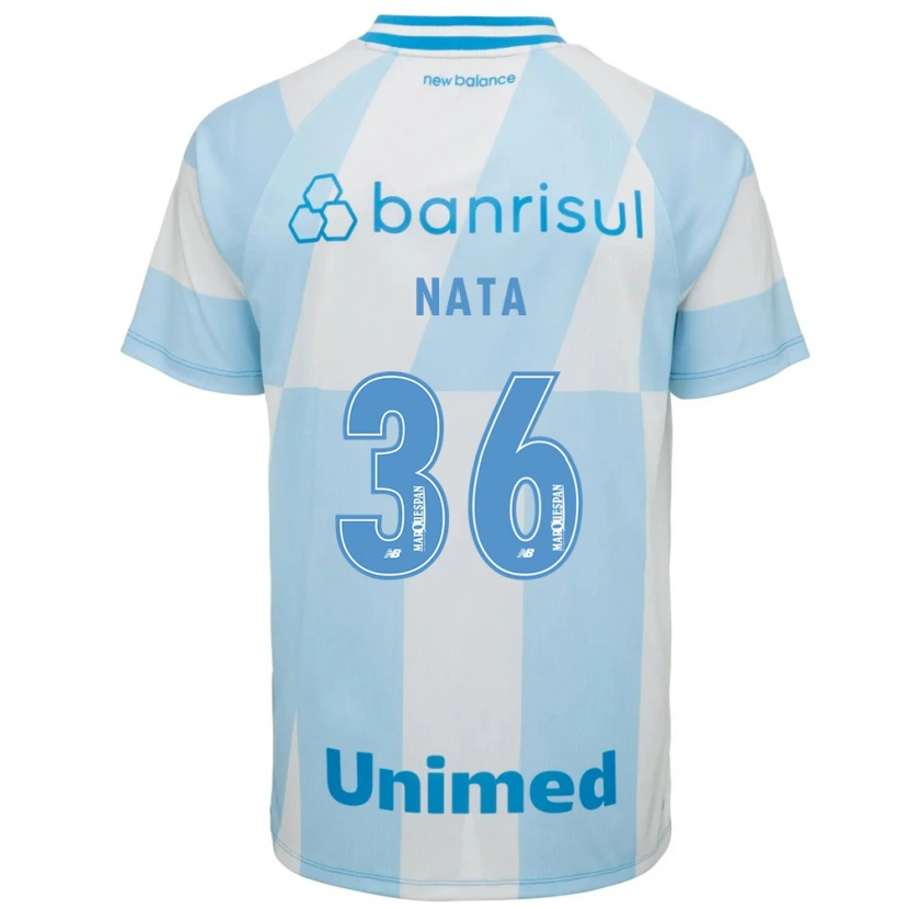 Danxen Women Natã #36 Light Blue White Away Jersey 2026/27 T-Shirt