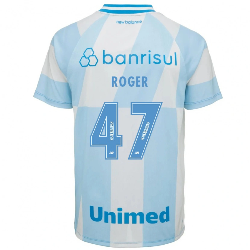 Danxen Women Roger Dias Fernandes #47 Light Blue White Away Jersey 2026/27 T-Shirt