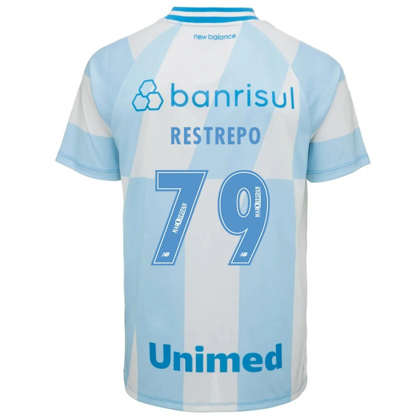 Danxen Women Kelly Restrepo #79 Light Blue White Away Jersey 2026/27 T-Shirt