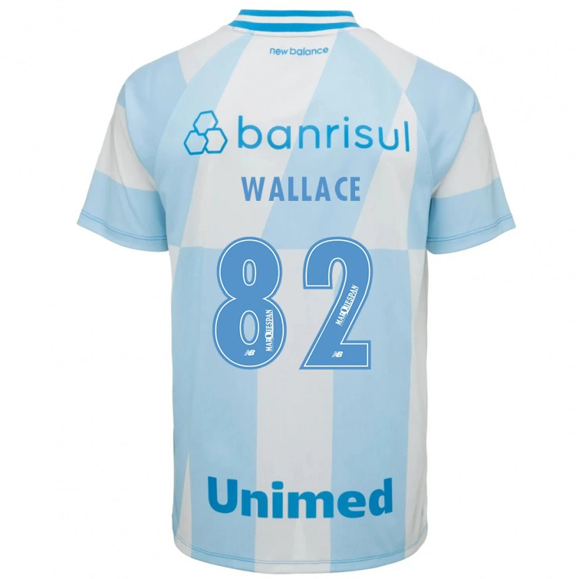 Danxen Women Wallace Gomes Da Silva Dos Santos #82 Light Blue White Away Jersey 2026/27 T-Shirt